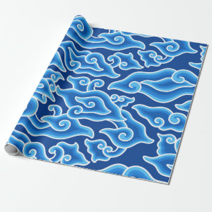 Megamendung-Batik-Muster megamendung Geschenkpapier