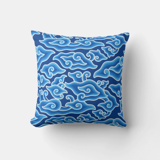 Megamendung-Batik-Muster megamendung Kissen (Vorderseite)