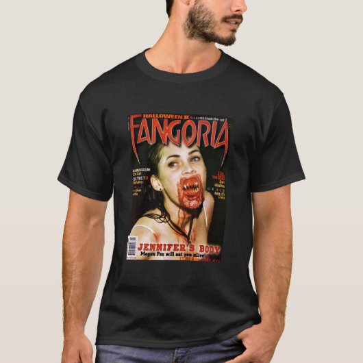 Megan Fox Magazine Classic T - Shirt (Vorderseite)
