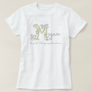 Megan Girls M Name bedeutet Custom Tee