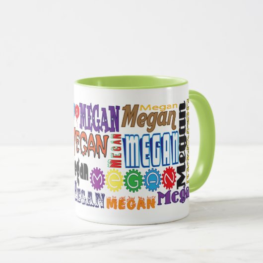Megan-Kaffee-Tasse Tasse (VorderseiteRechts)