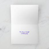 Megan (Namens) Geburtstagsteacup u. -gänseblümchen Karte (Innenseite)