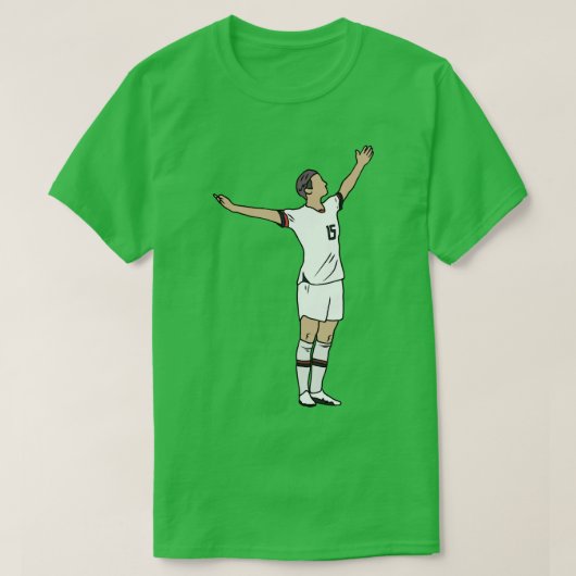 Megan Rapinoe Celebration T-Shirt (Design vorne)
