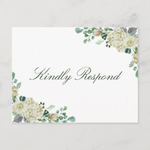 Megan Simple Wedding Song Request UAWG Postcard Einladungspostkarte