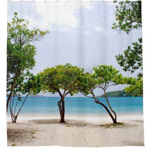 Megans Bay (St. Thomas, USVI) Duschvorhang (Vorderseite)