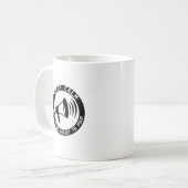 Megaphon: Behalt ruhig und vergiss nie. Kaffeetasse (Vorderseite Links)
