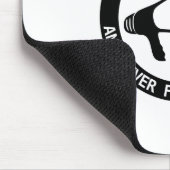 Megaphon: Behalt ruhig und vergiss nie. Mousepad (Ecke)