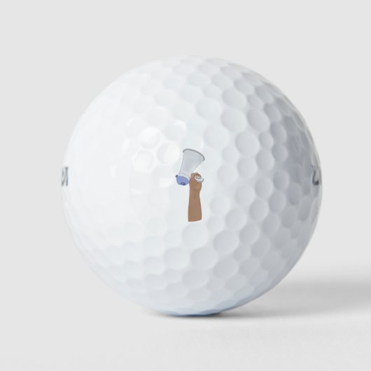 Megaphon Golfball (Vorderseite)