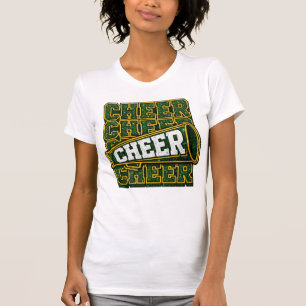 Megaphon Jubel Lustig Sport Cheerleader T-Shirt