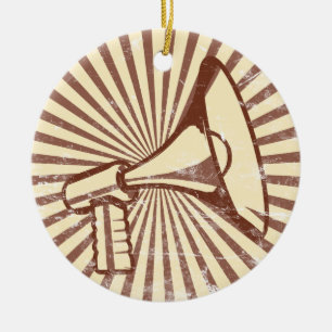 Megaphon Keramikornament