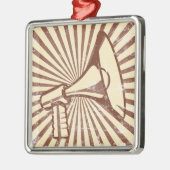 Megaphon Ornament Aus Metall (Links)