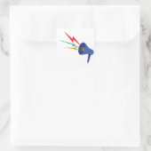 Megaphone Sound Waves Stickers (Tasche)
