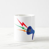 Megaphone Sound Waves Tasse