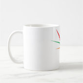 Megaphone Sound Waves Tasse (Links)