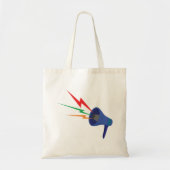 Megaphone Sound Waves Tote Bag Tragetasche (Vorne)