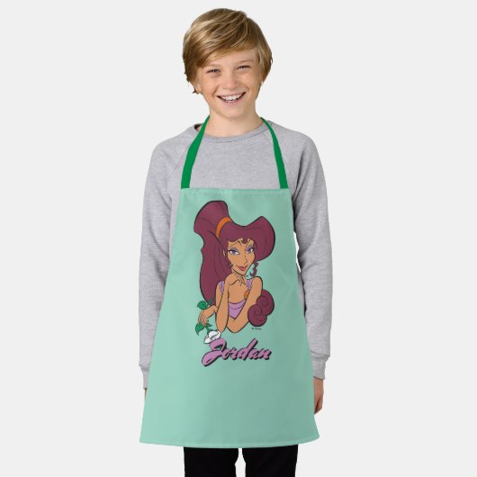 Megara Goddess at Heart Apron Schürze (Getragen)