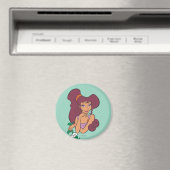 Megara Goddess at Heart Magnet (In Situ (Geschirrspüler))