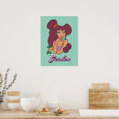 Megara Goddess at Heart Poster (Küche)