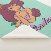 Megara Goddess at Heart Sherpa Blanket Sherpadecke (3/4)