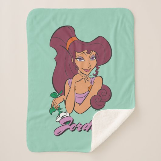 Megara Goddess at Heart Sherpa Blanket Sherpadecke (Vorderseite)