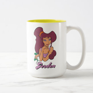 Megara Goddess at Heart Two-Tone Coffee Mug Zweifarbige Tasse