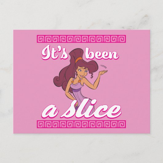 Megara - It's Been a Slice Postcard Postkarte (Vorderseite)