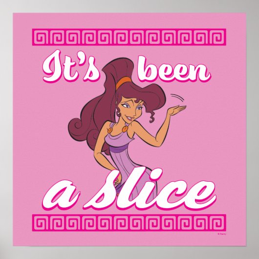 Megara - It's Been a Slice Poster (Vorne)