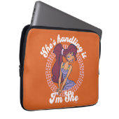 Megara - She's Handling It, I'm She Laptop Sleeve (Vorne Rechts)
