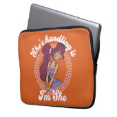 Megara - She's Handling It, I'm She Laptop Sleeve (Vorderseite Links)