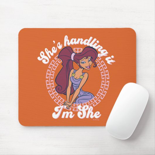 Megara - She's Handling It, I'm She Mouse Pad Mousepad (Mit Mouse)