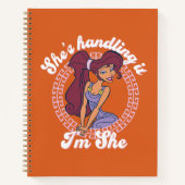 Megara - She's Handling It, I'm She Notebook Notizblock (Vorderseite)