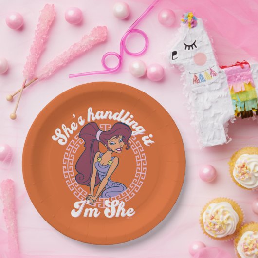 Megara - She's Handling It, I'm She Paper Plates Pappteller (Party)
