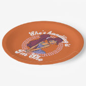 Megara - She's Handling It, I'm She Paper Plates Pappteller (Schrägansicht)