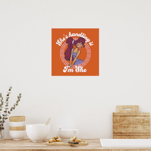 Megara - She's Handling It, I'm She Poster (Küche)