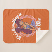 Megara - She's Handling It, I'm She Sherpa Blanket Sherpadecke (Vorderseite (Horizontal))