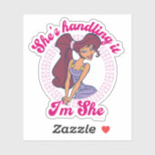 Megara - She's Handling It, I'm She Sticker (Blatt)