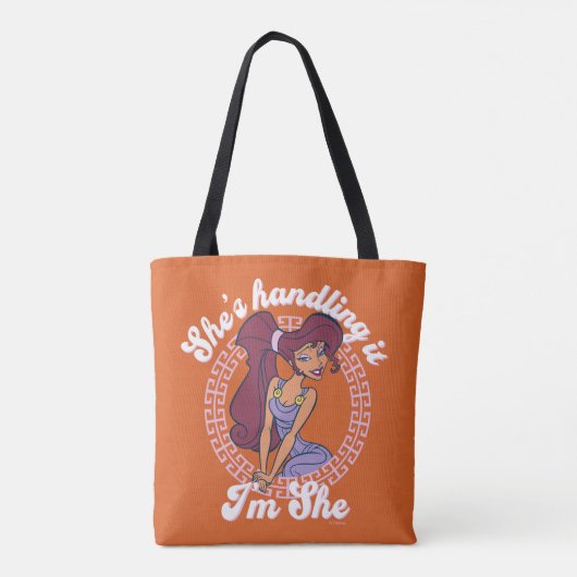 Megara - She's Handling It, I'm She Tote Bag Tasche (Rückseite)