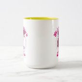 Megara - She's Handling It, I'm She Two-Tone Coffe Zweifarbige Tasse (Mittel)