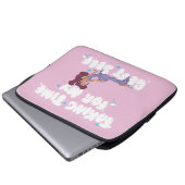 Megara - Taking Time For My Best Self Laptop Sleev Laptopschutzhülle (Vorne Knopf)