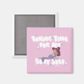 Megara - Taking Time For My Best Self Magnet (Vorderseite/Rückseite)