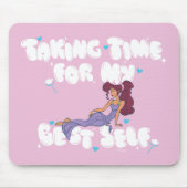 Megara - Taking Time For My Best Self Mouse Pad Mousepad (Vorne)