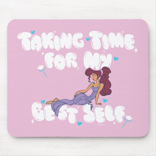 Megara - Taking Time For My Best Self Mouse Pad Mousepad (Vorne)
