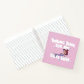 Megara - Taking Time For My Best Self Notebook Notizblock (Innenseite)