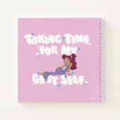 Megara - Taking Time For My Best Self Notebook Notizblock (Rückseite)