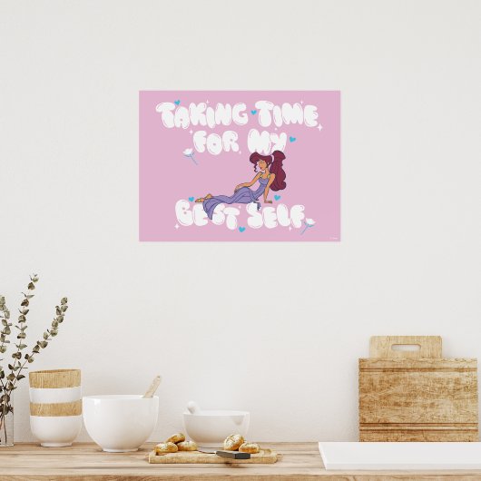 Megara - Taking Time For My Best Self Poster (Küche)