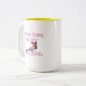 Megara - Taking Time For My Best Self Two-Tone Cof Zweifarbige Tasse (Vorderseite Links)