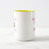 Megara - Taking Time For My Best Self Two-Tone Cof Zweifarbige Tasse (Mittel)