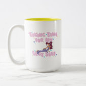 Megara - Taking Time For My Best Self Two-Tone Cof Zweifarbige Tasse (Links)