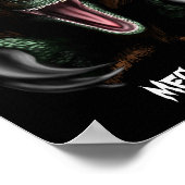 Megaraptor Poster (Halbglanz) (Ecke)