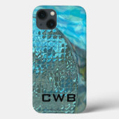 Megastyle Diva Monogram Case-Mate iPhone Hülle (Rückseite)